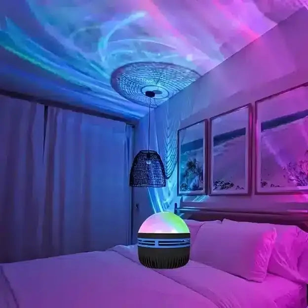 Water Ripple Ocean Waves Projector Lamp , with 14 Light Effects