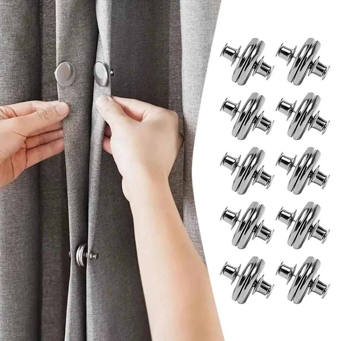 Magnetic Curtain Clips