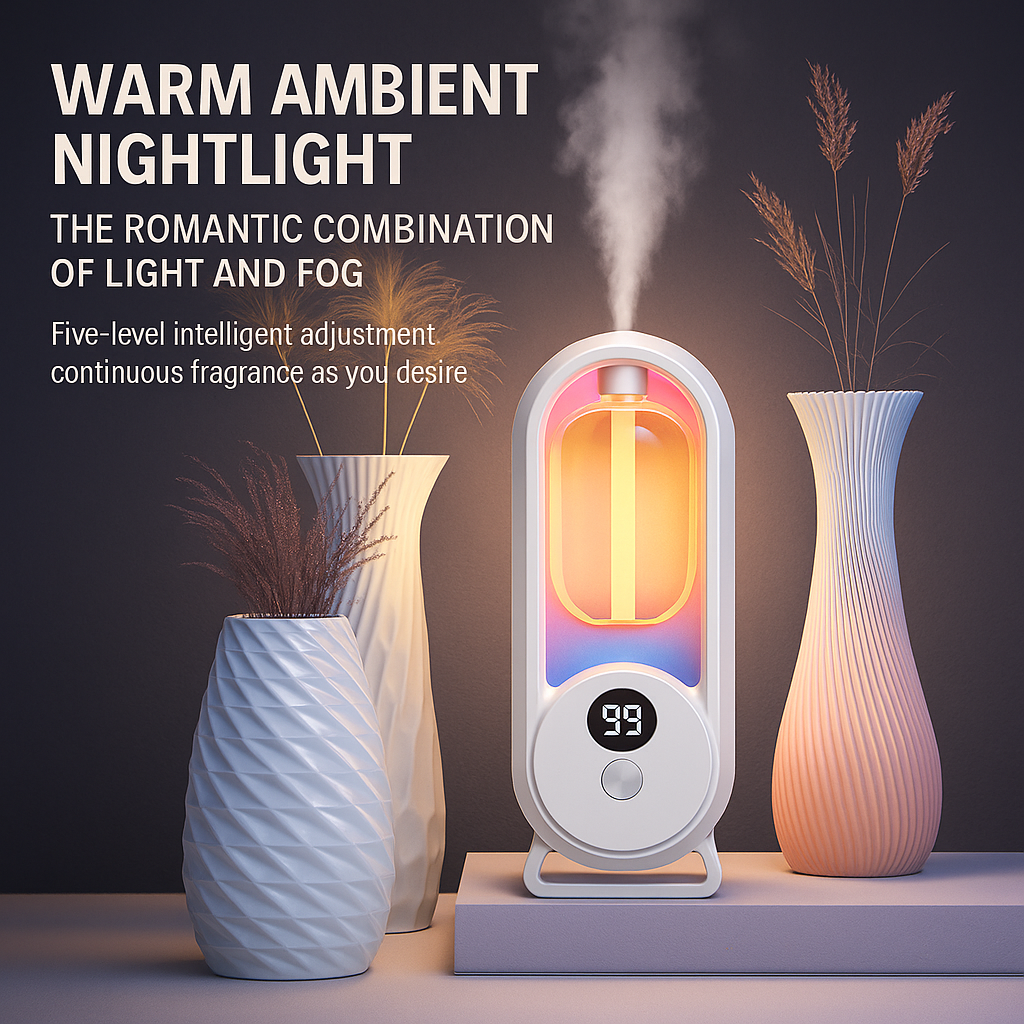 Rechargeable Aroma Diffuser & Air Freshener