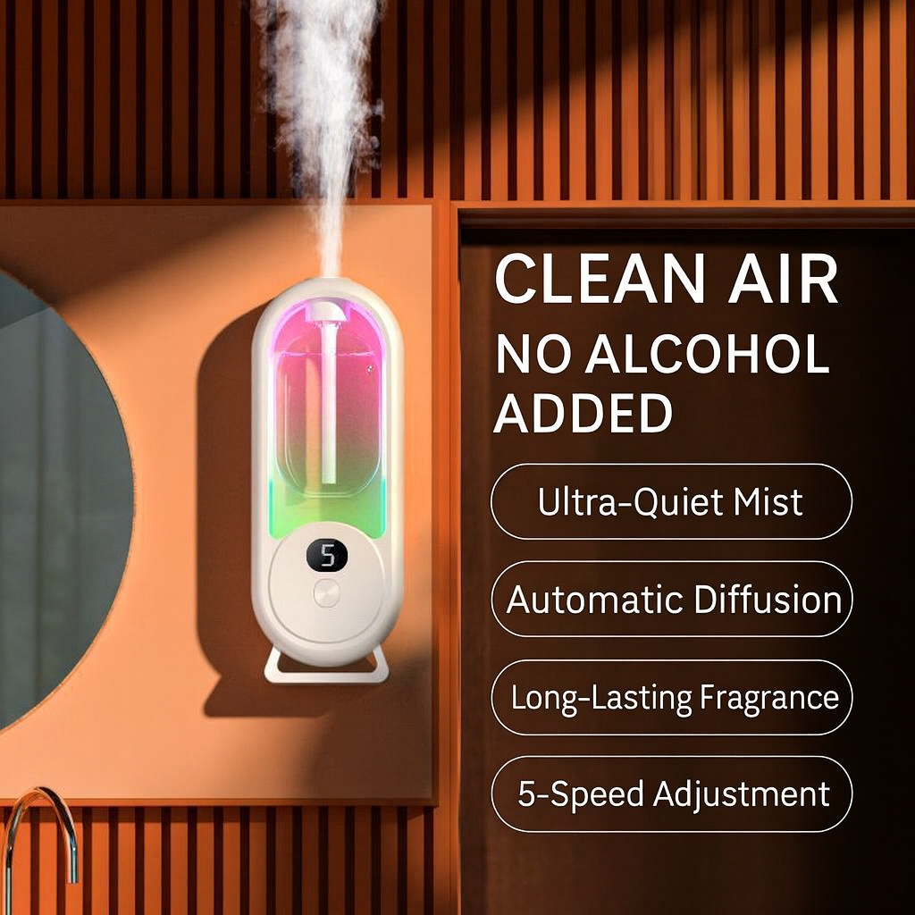 Rechargeable Aroma Diffuser & Air Freshener