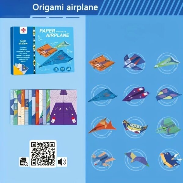 Air Plane Origami paper kit for kids