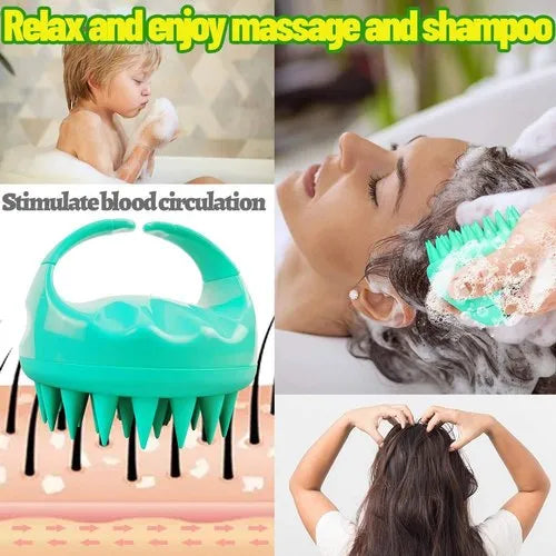 Silicone Shampoo Scalp Massager